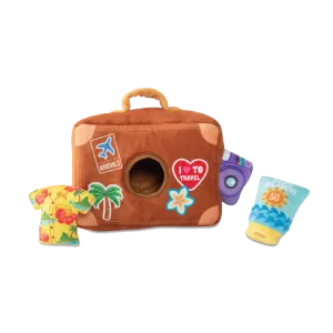 Fringe Studio - Pack Your Bag Hide & Seek Plush Dog Toy