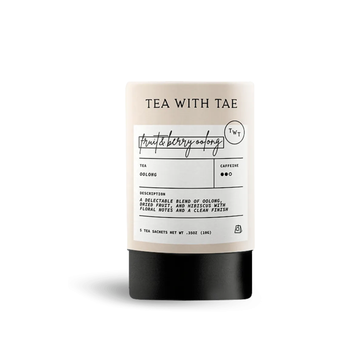 Fruit & Berry Oolong Mini Tea Tube (5 tea bags)