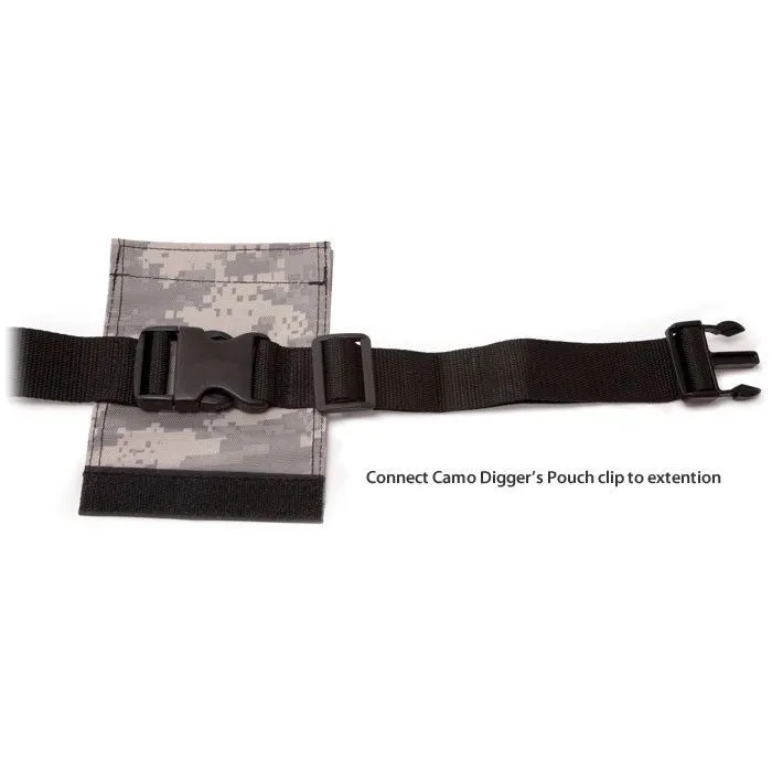 Garrett Camo Pouch 18" Extender for Garrett Camo Canvas Recovery Bag / Pouch
