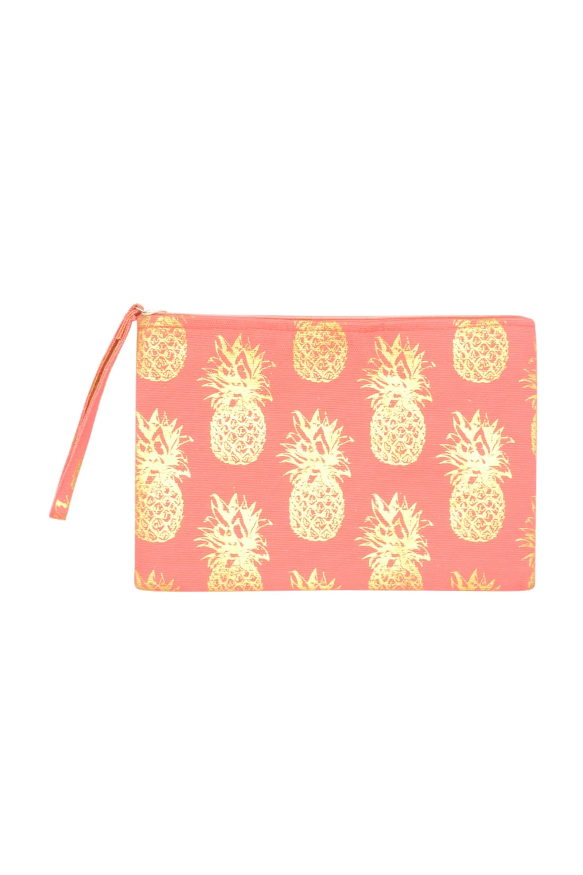 GOLD FOIL PINEAPPLE POUCH
