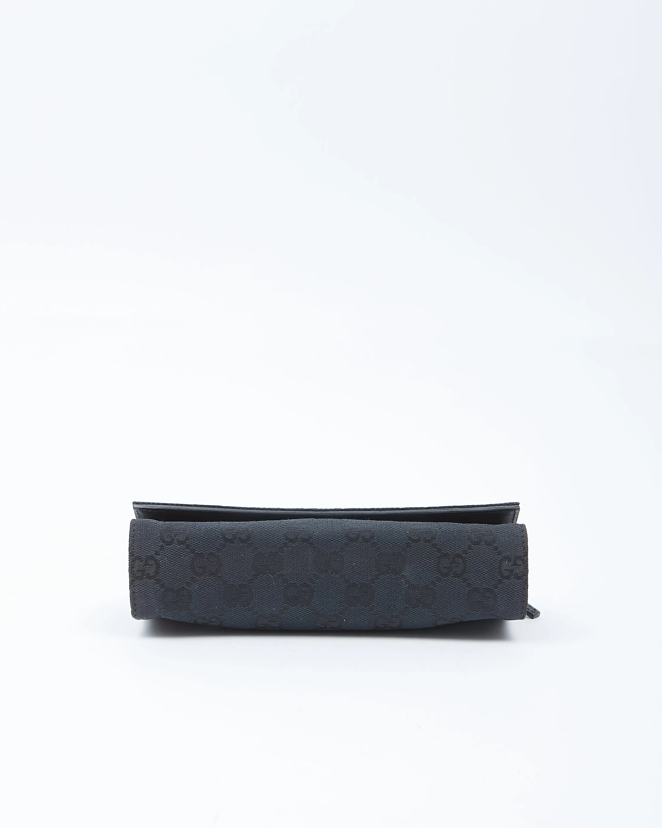 Gucci Black GG Canvas Cosmetic Case