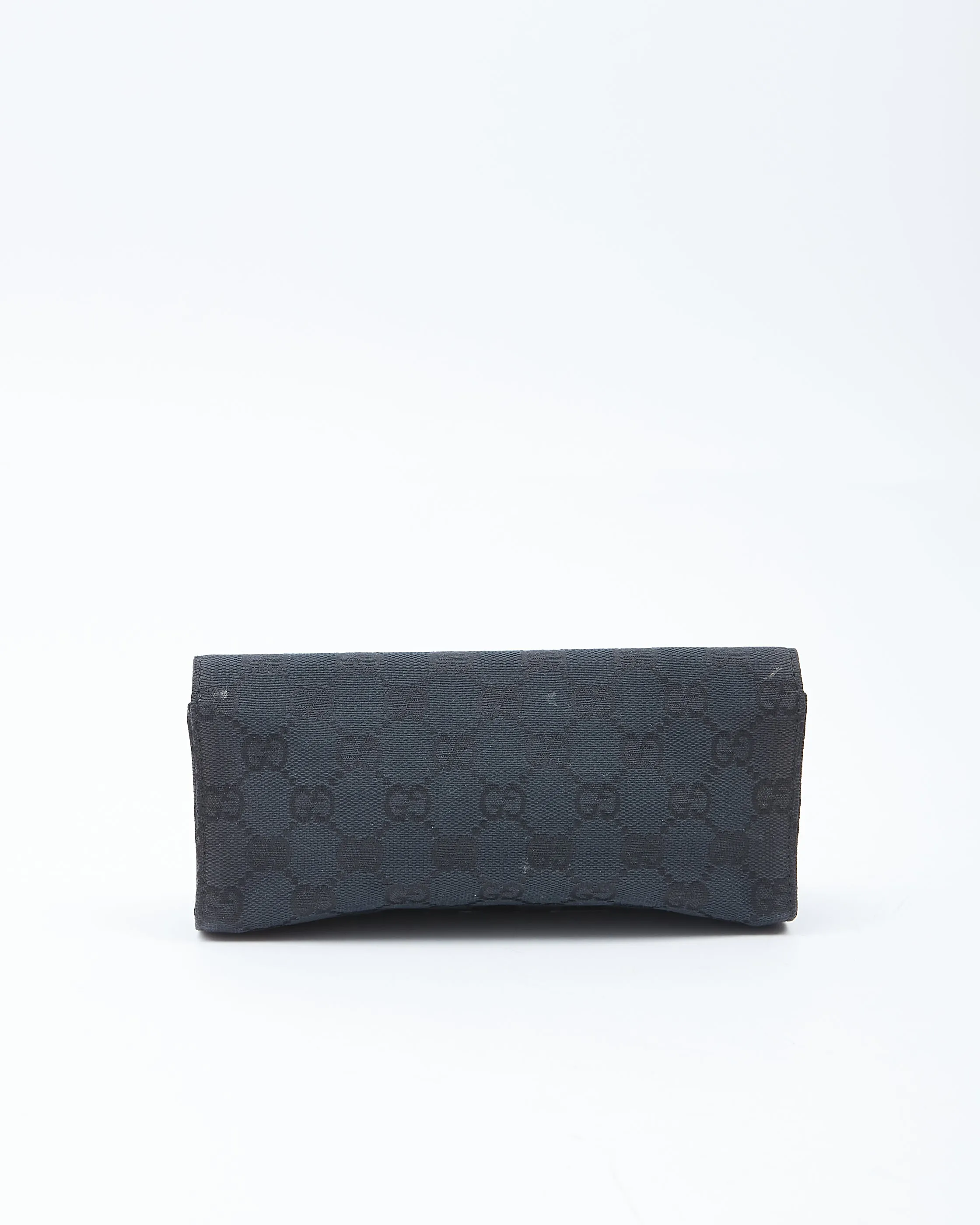 Gucci Black GG Canvas Cosmetic Case