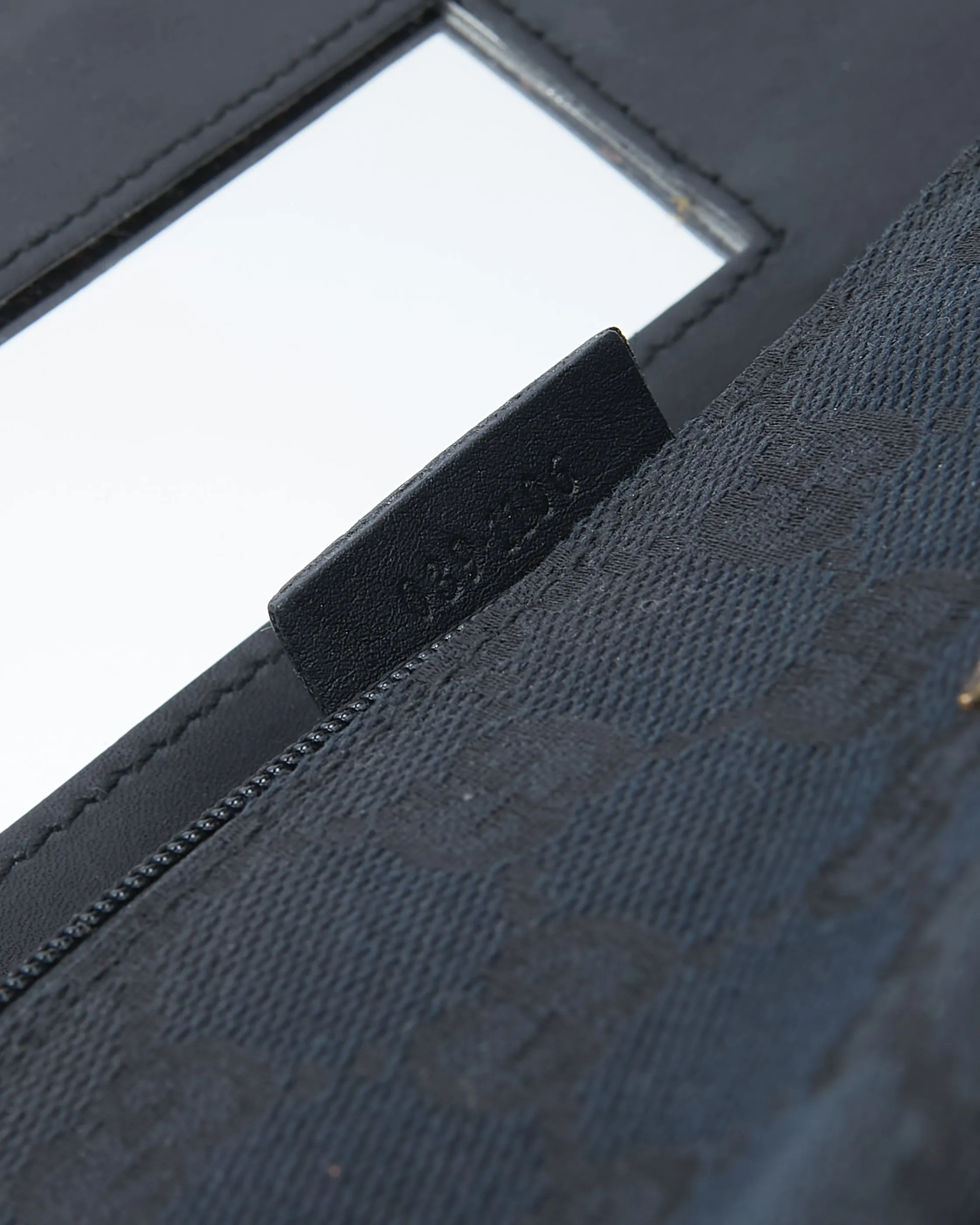 Gucci Black GG Canvas Cosmetic Case