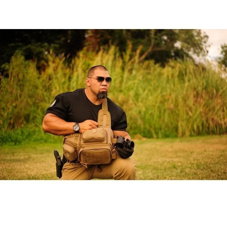 Hazard 4 Freelance Photo and Drone Tactical Sling Pack Coyote