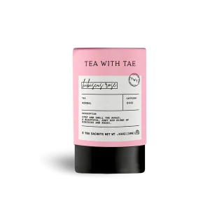 Hibiscus Rose Mini Tea Tube (5 tea bags)