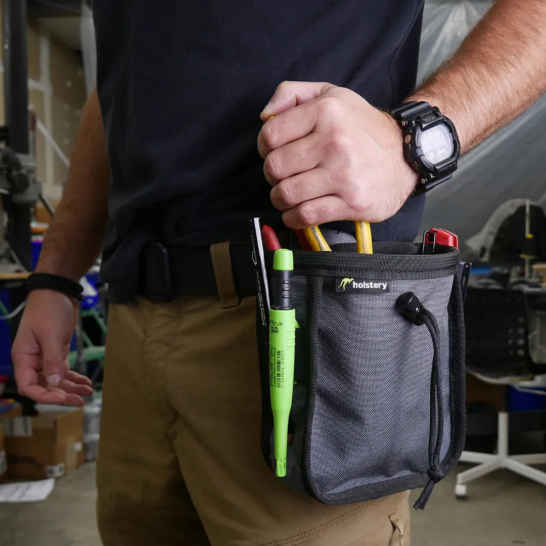 Holstery Big Joey Pouch - Clip-on Tool and Hardware Bag