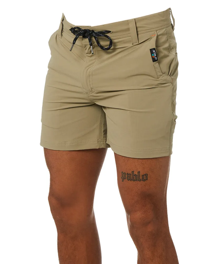 Jet-Lite Fueled Walk Short - Khaki