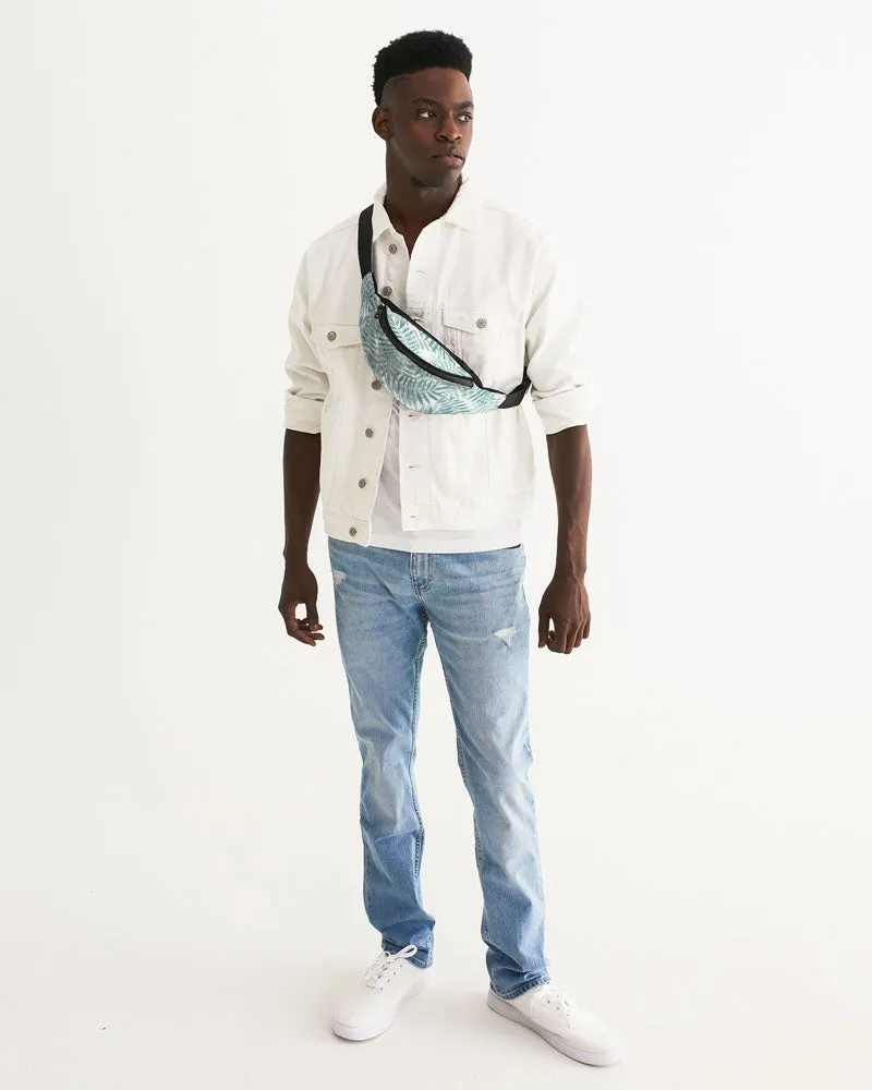Layered Palms Crossbody Sling Bag