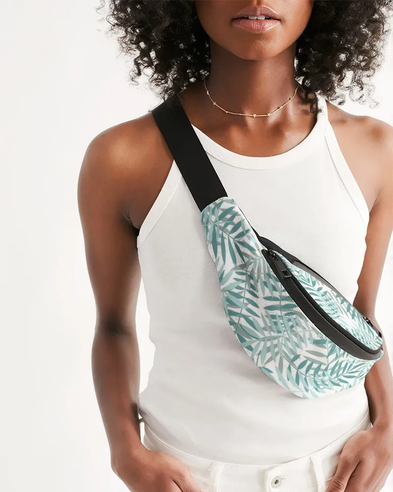 Layered Palms Crossbody Sling Bag
