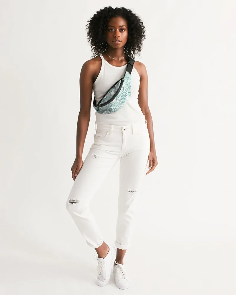 Layered Palms Crossbody Sling Bag