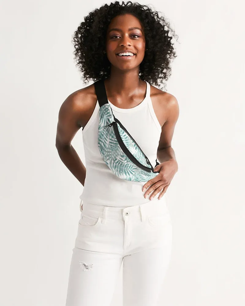 Layered Palms Crossbody Sling Bag