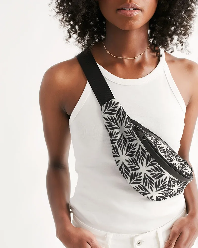 Leaf Geo Crossbody Sling Bag