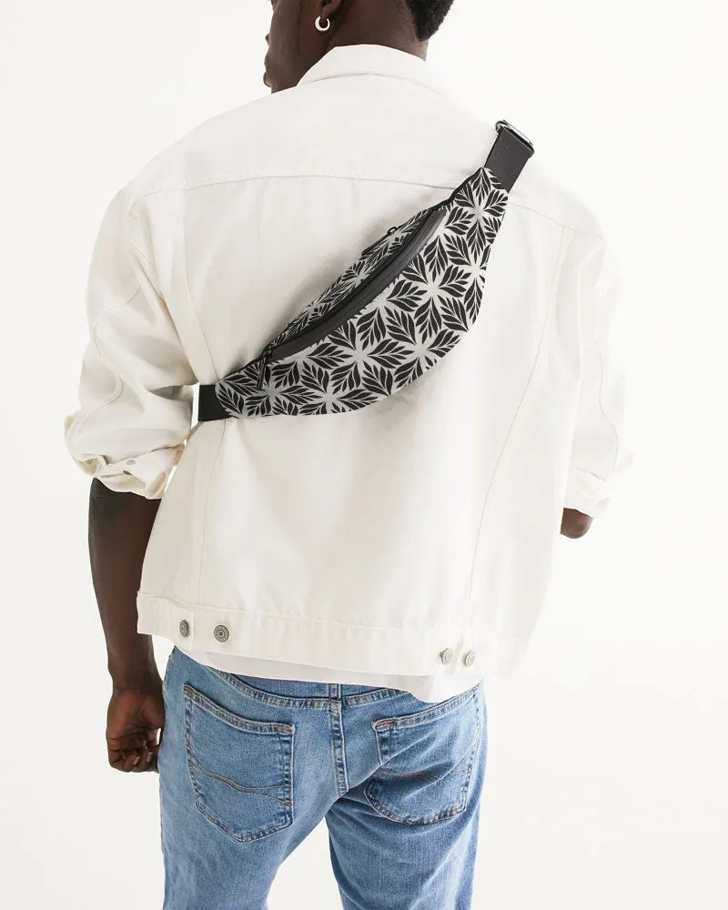 Leaf Geo Crossbody Sling Bag