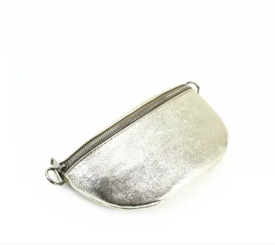 Leather Sling Bum Bag Gold