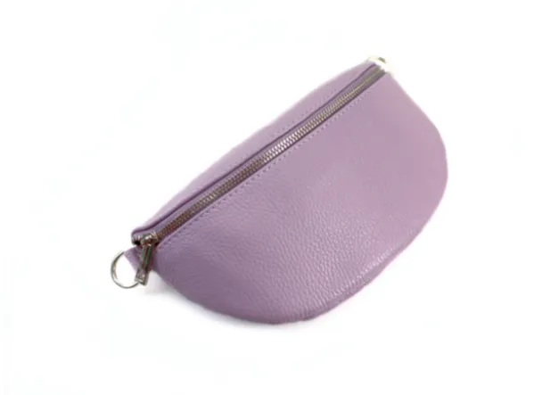 Leather Sling Bum Bag Lavender