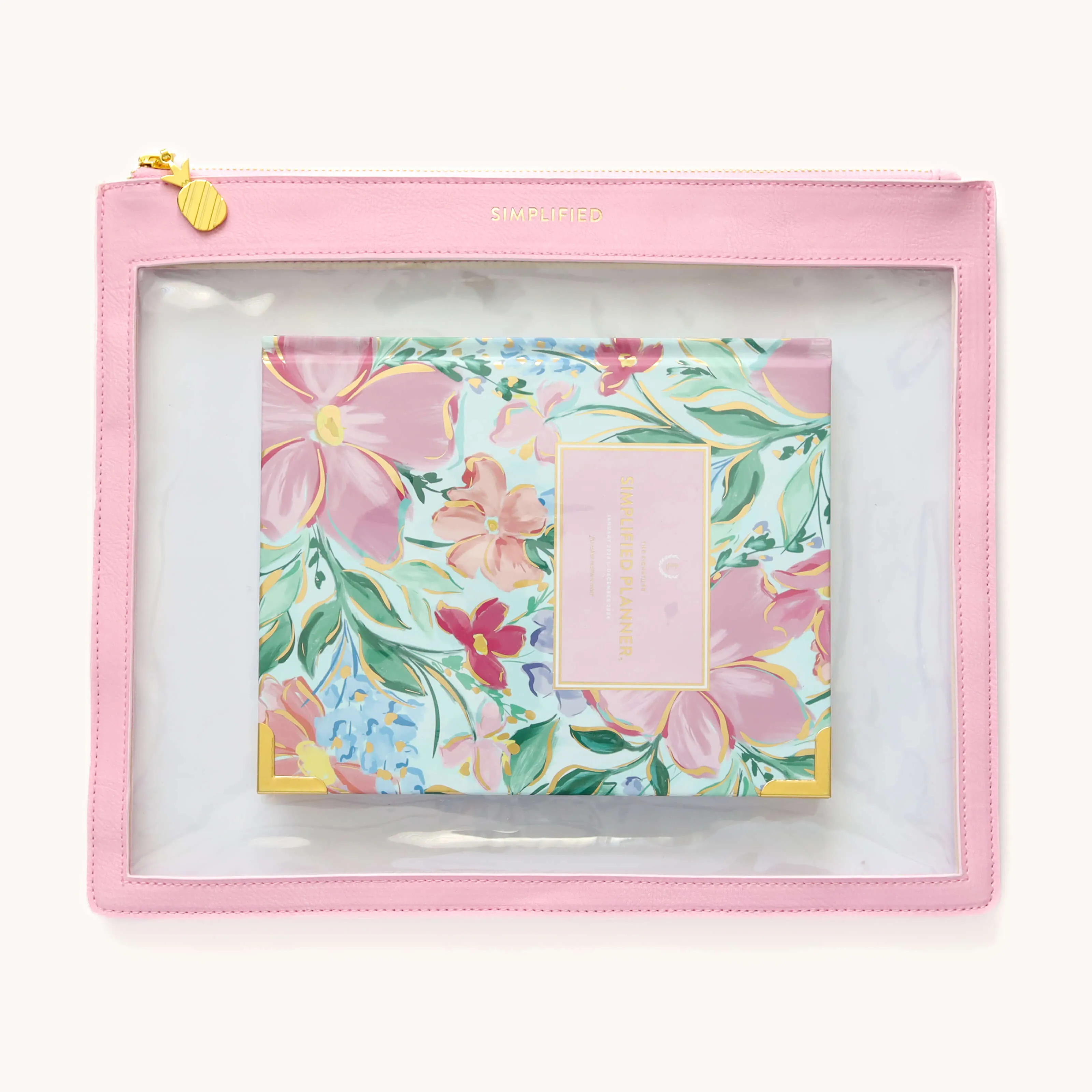 Leatherette Pouch - Blush