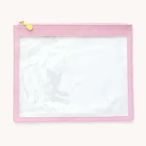 Leatherette Pouch - Blush