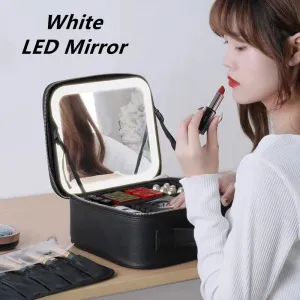 LED Light Cosmetic Bag