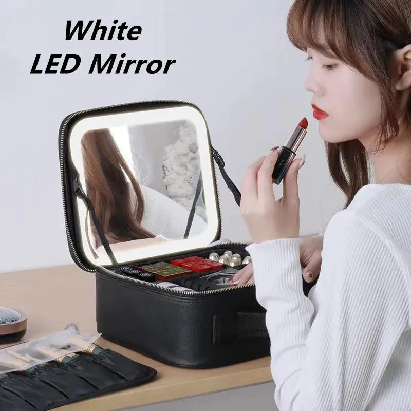 LED Light Cosmetic Bag