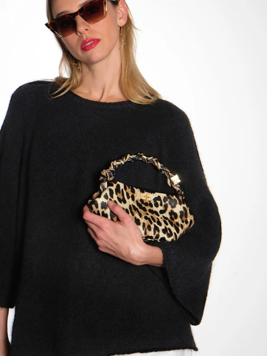 Leopard Mini Ganni Bou Bag