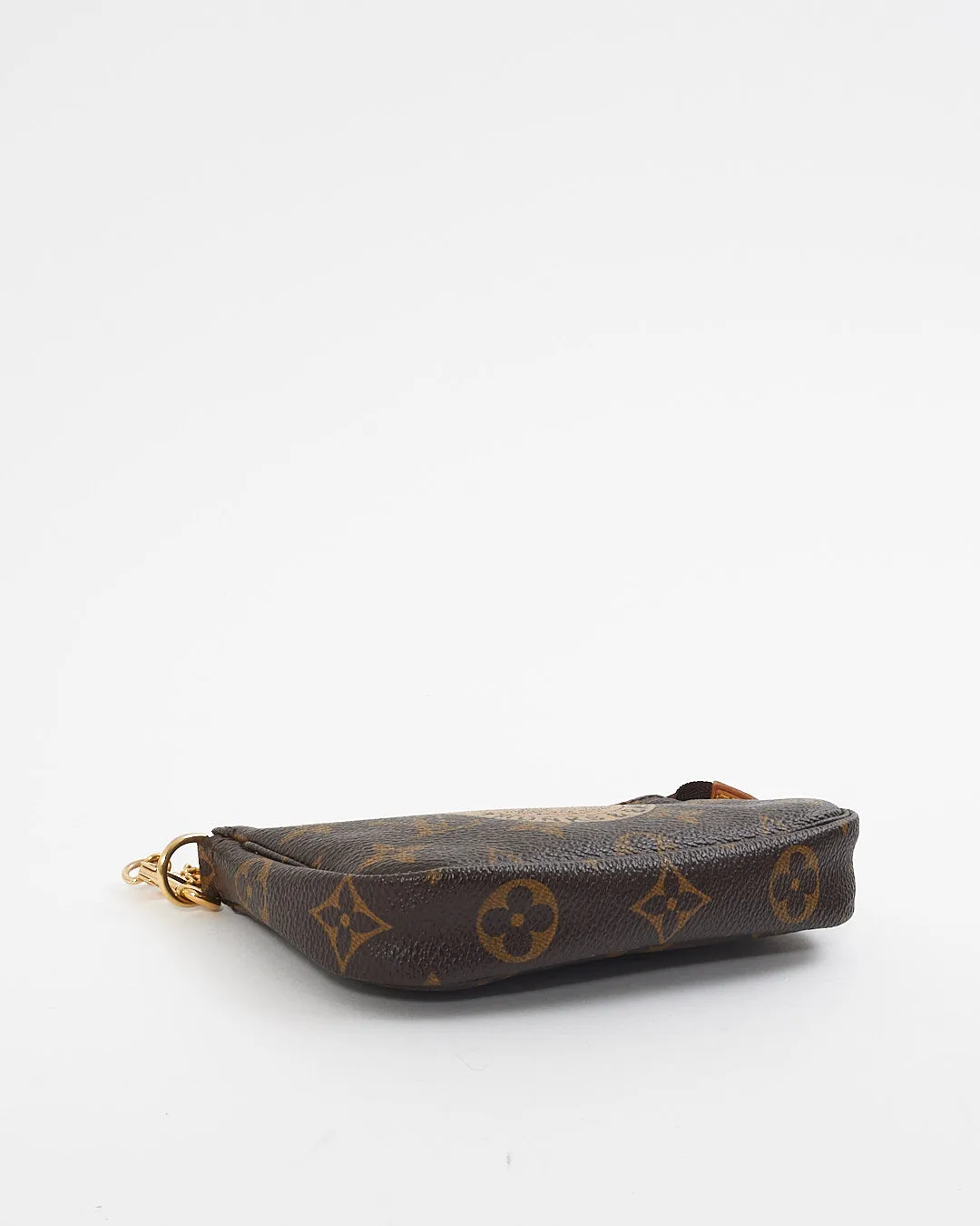 Louis Vuitton Monogram Stamp Canvas Mini Pochette Accessories Bag