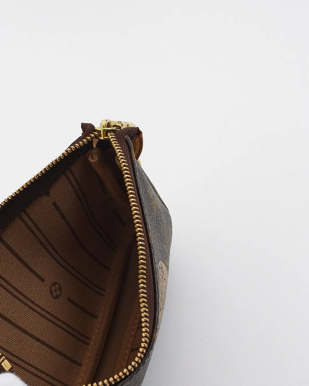 Louis Vuitton Monogram Stamp Canvas Mini Pochette Accessories Bag