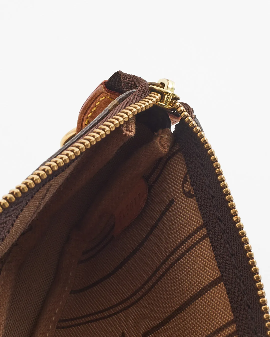 Louis Vuitton Monogram Stamp Canvas Mini Pochette Accessories Bag