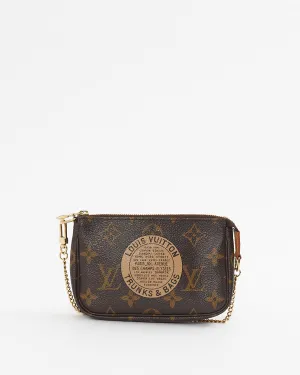 Louis Vuitton Monogram Stamp Canvas Mini Pochette Accessories Bag