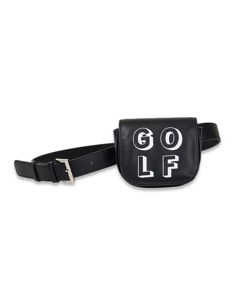 MACKY Golf: Mini Pouch Belt Bag - Black