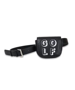 MACKY Golf: Mini Pouch Belt Bag - Black