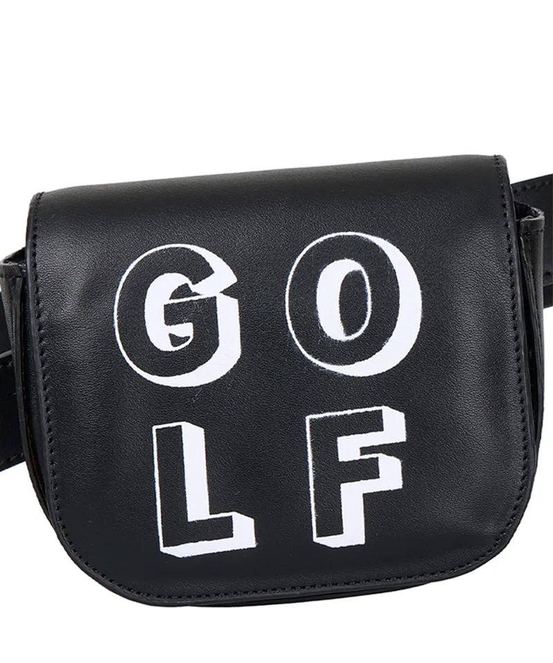MACKY Golf: Mini Pouch Belt Bag - Black
