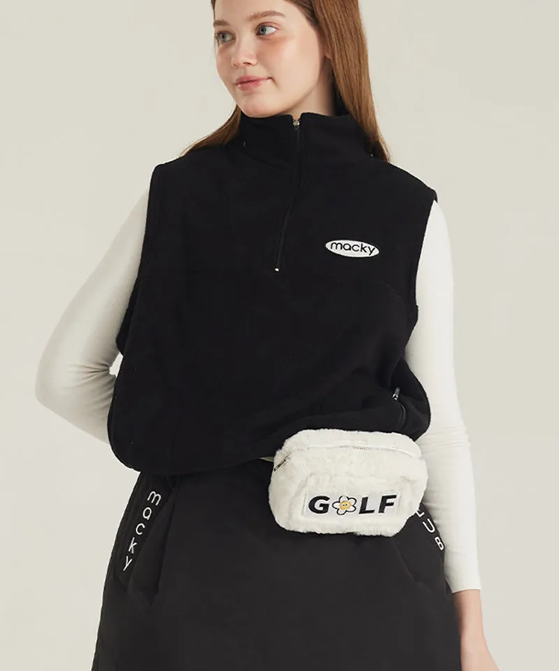 MACKY Golf: Mink Golf Belt Bag - 3 Colors