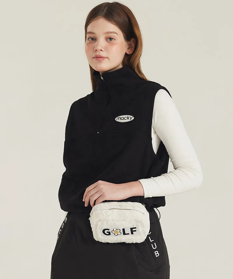 MACKY Golf: Mink Golf Belt Bag - 3 Colors