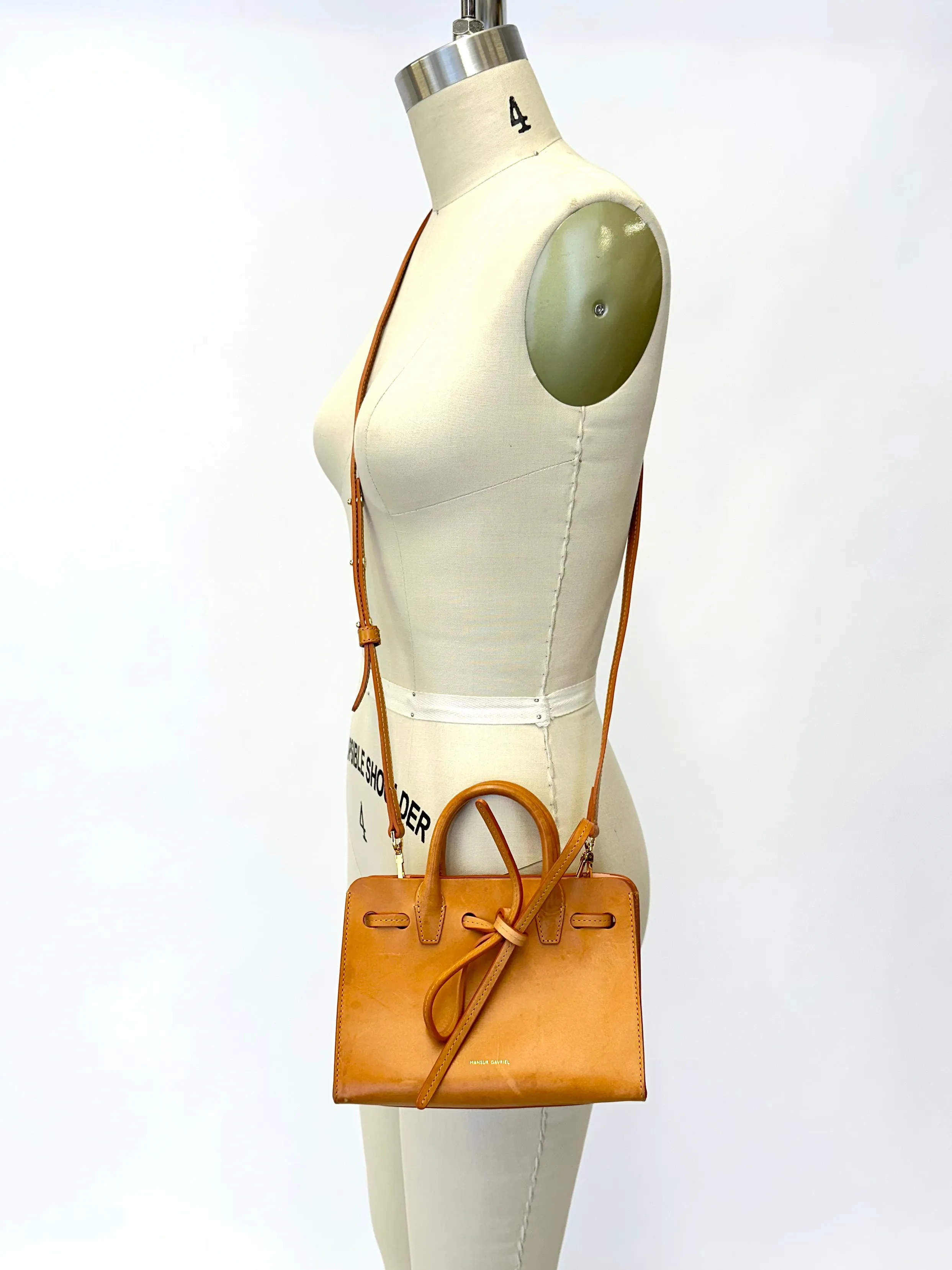 Mansur Gavriel Leather Mini Bag