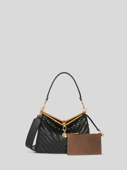 Medium Woven Vela Bag