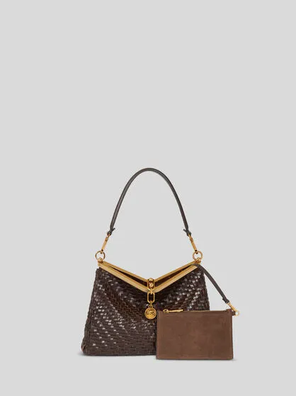 Medium Woven Vela Bag