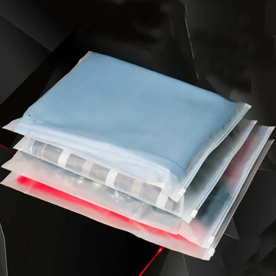 Milky Zip Lock Bag ( (Pack of 100 60-micron)