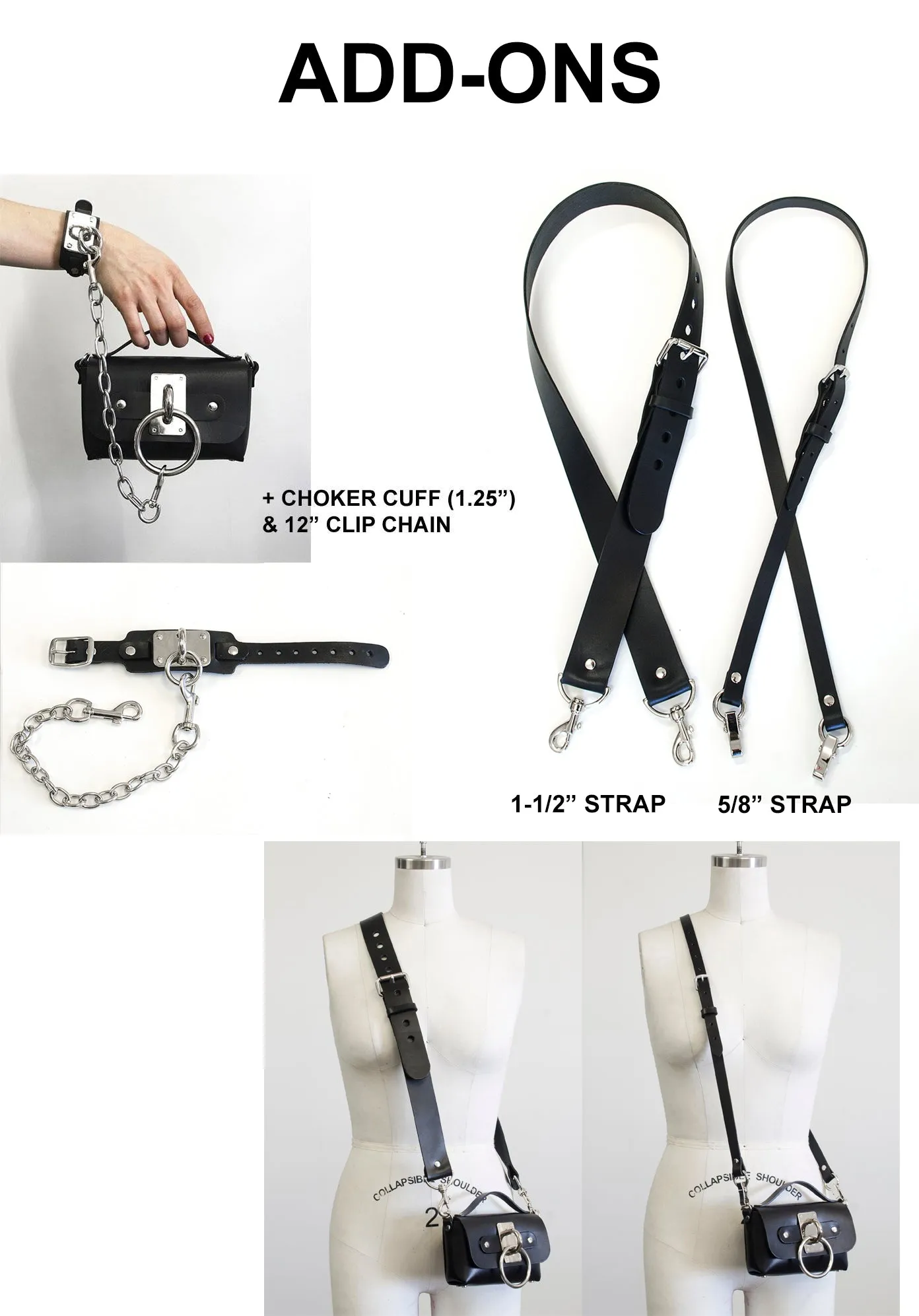 Mini Choker Bag - Red