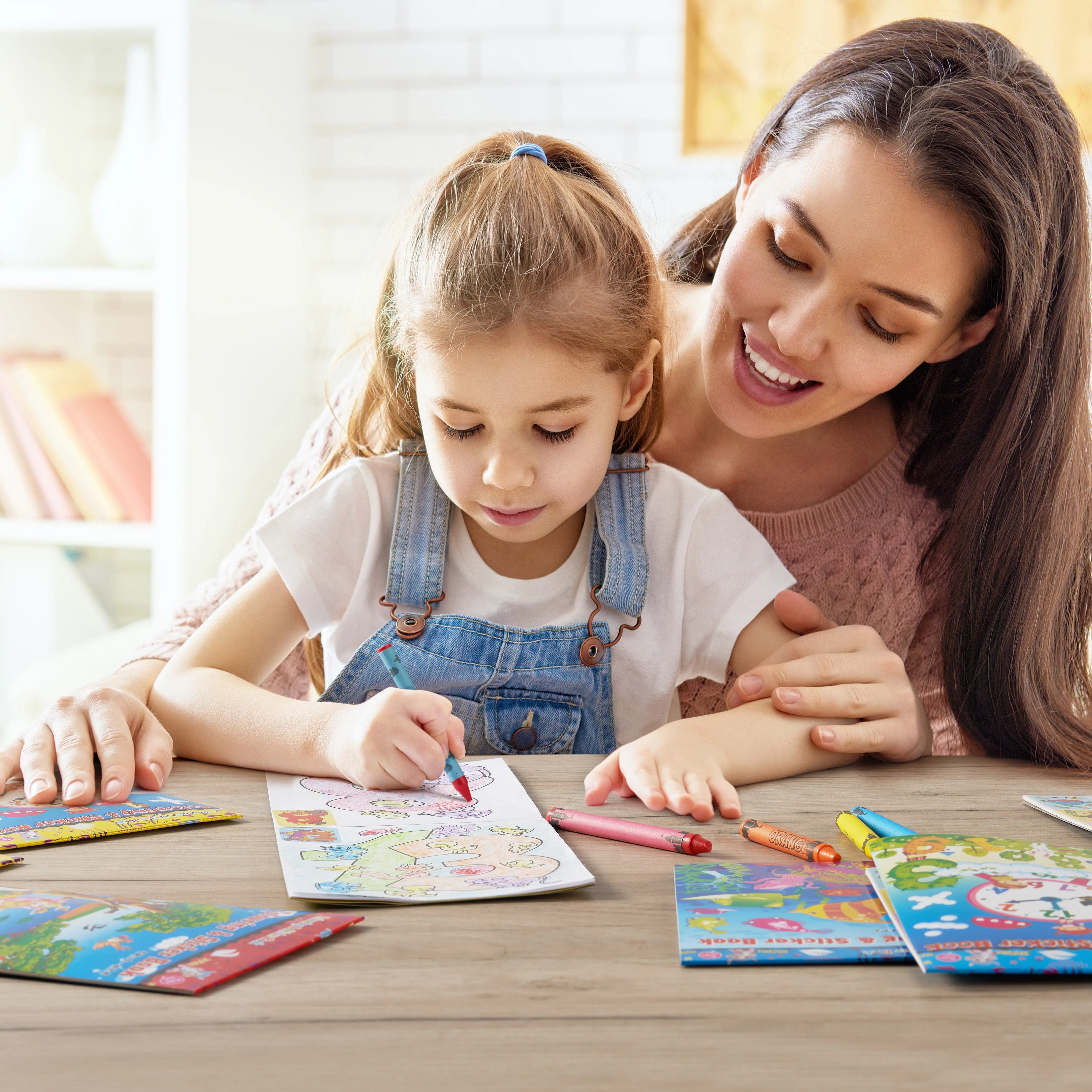 Mini Colouring & Sticker Books