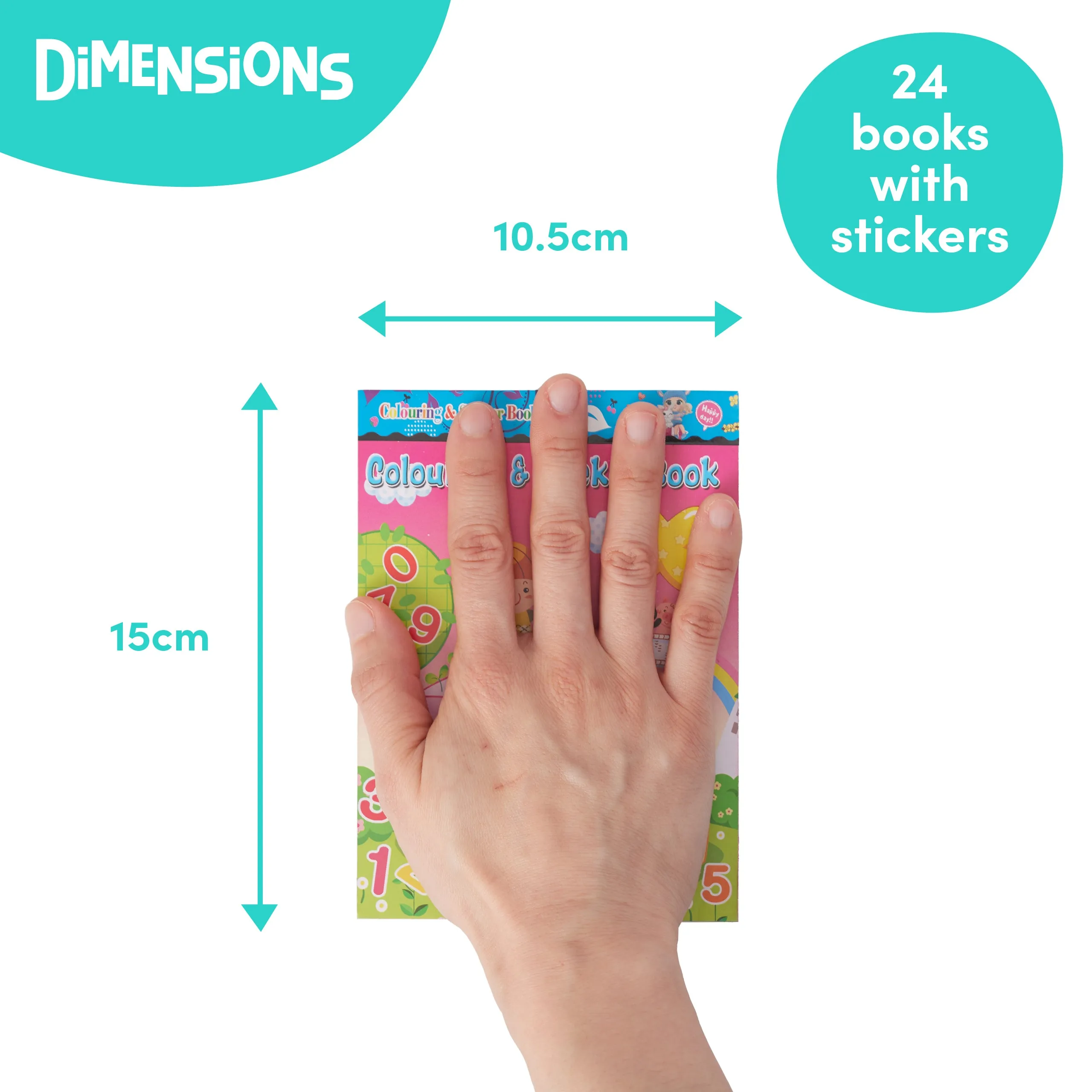 Mini Colouring & Sticker Books