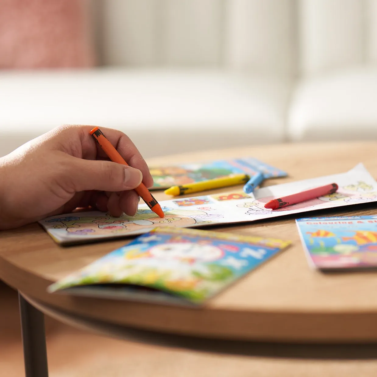 Mini Colouring & Sticker Books