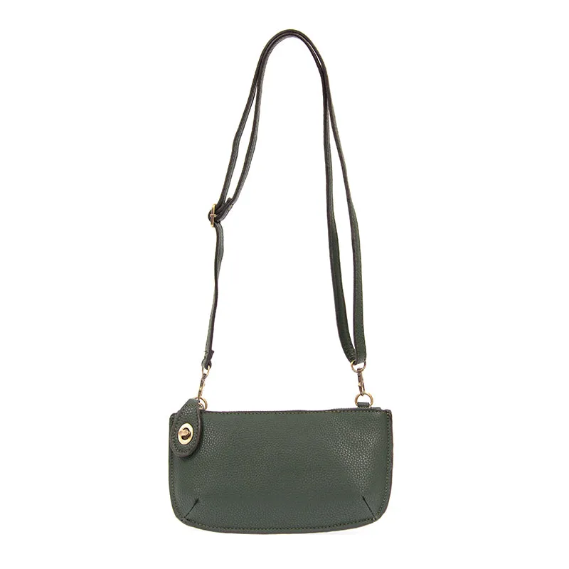 Mini Crossbody Wristlet Clutch in Chive