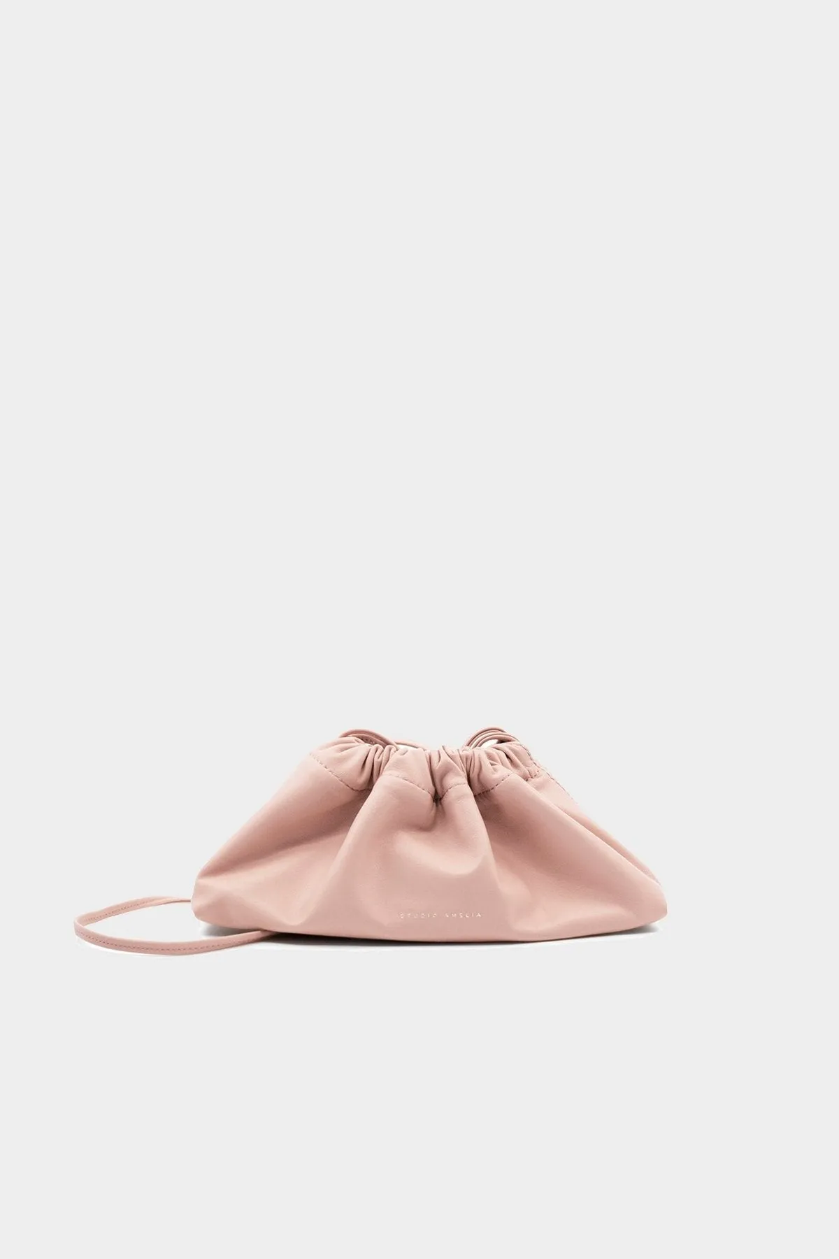 Mini Drawstring Bag in Rose