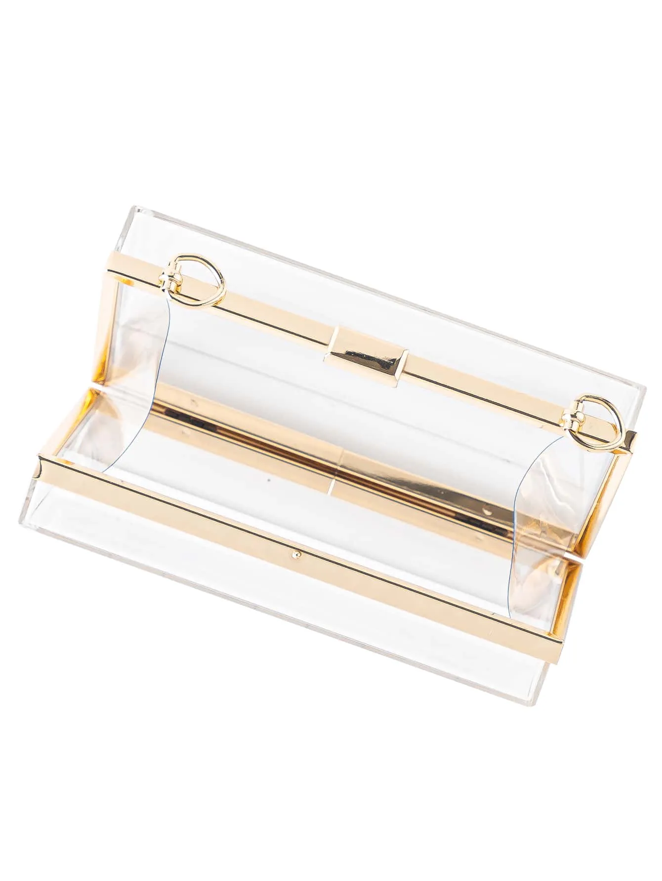 Mini Faux Pearl Decor Clutch Bag