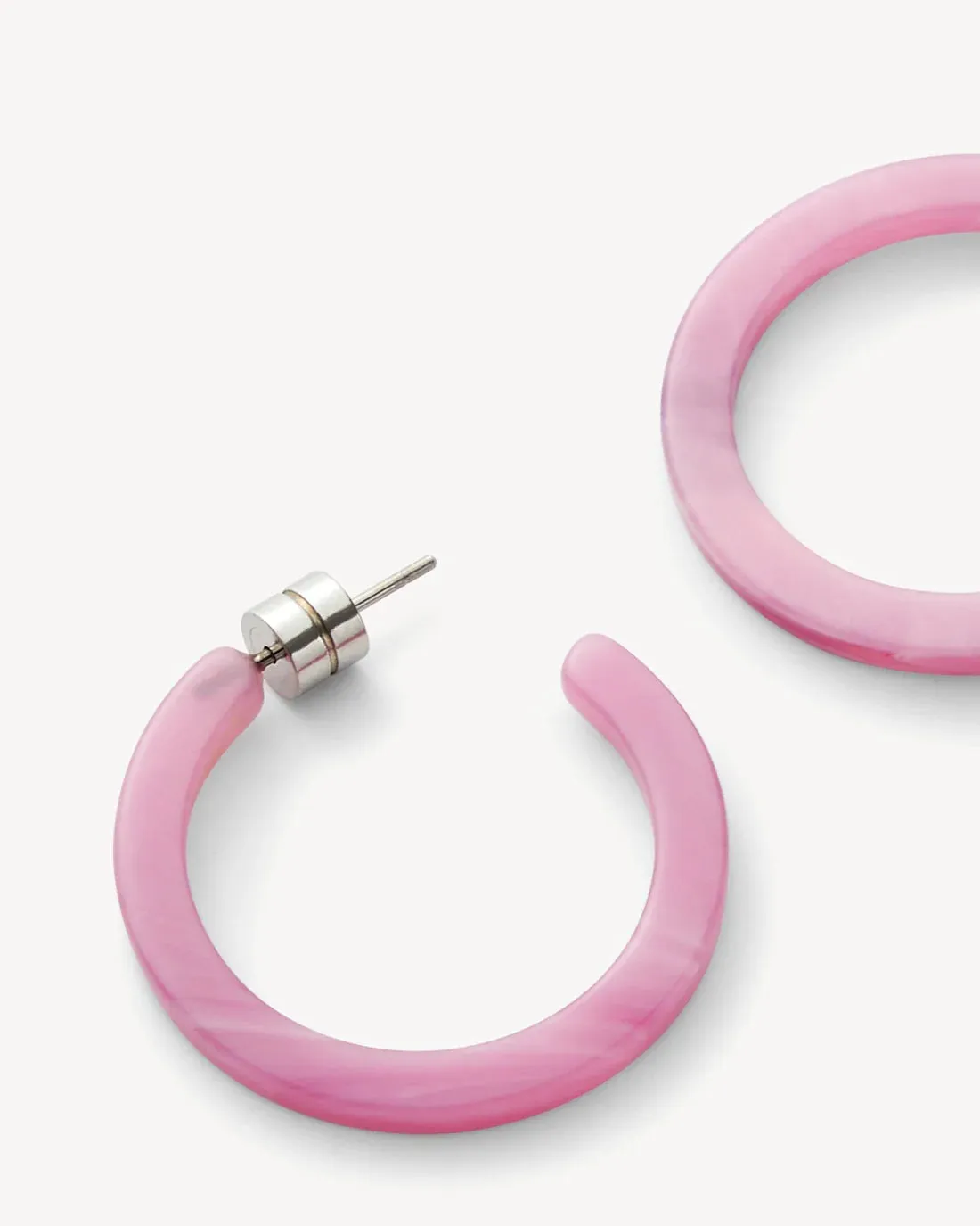 Mini Hoops: Orchid