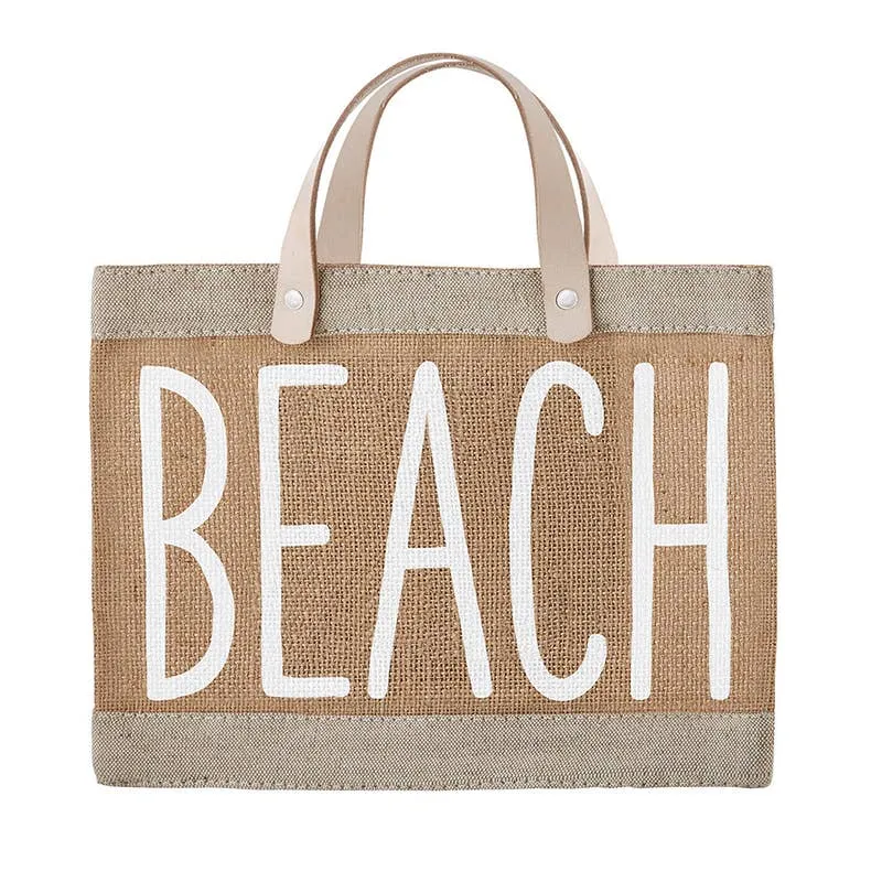 Mini Market Tote-Beach