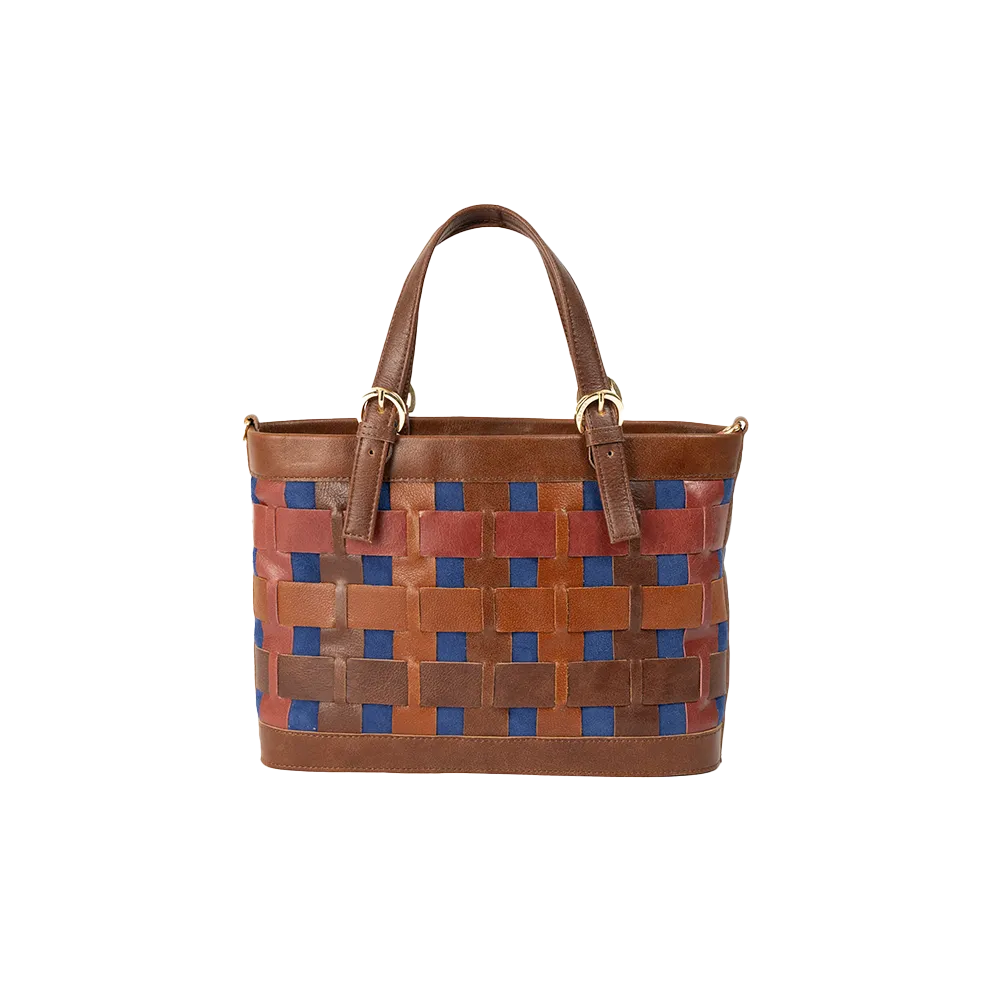 Mini Voyager Leather Tote