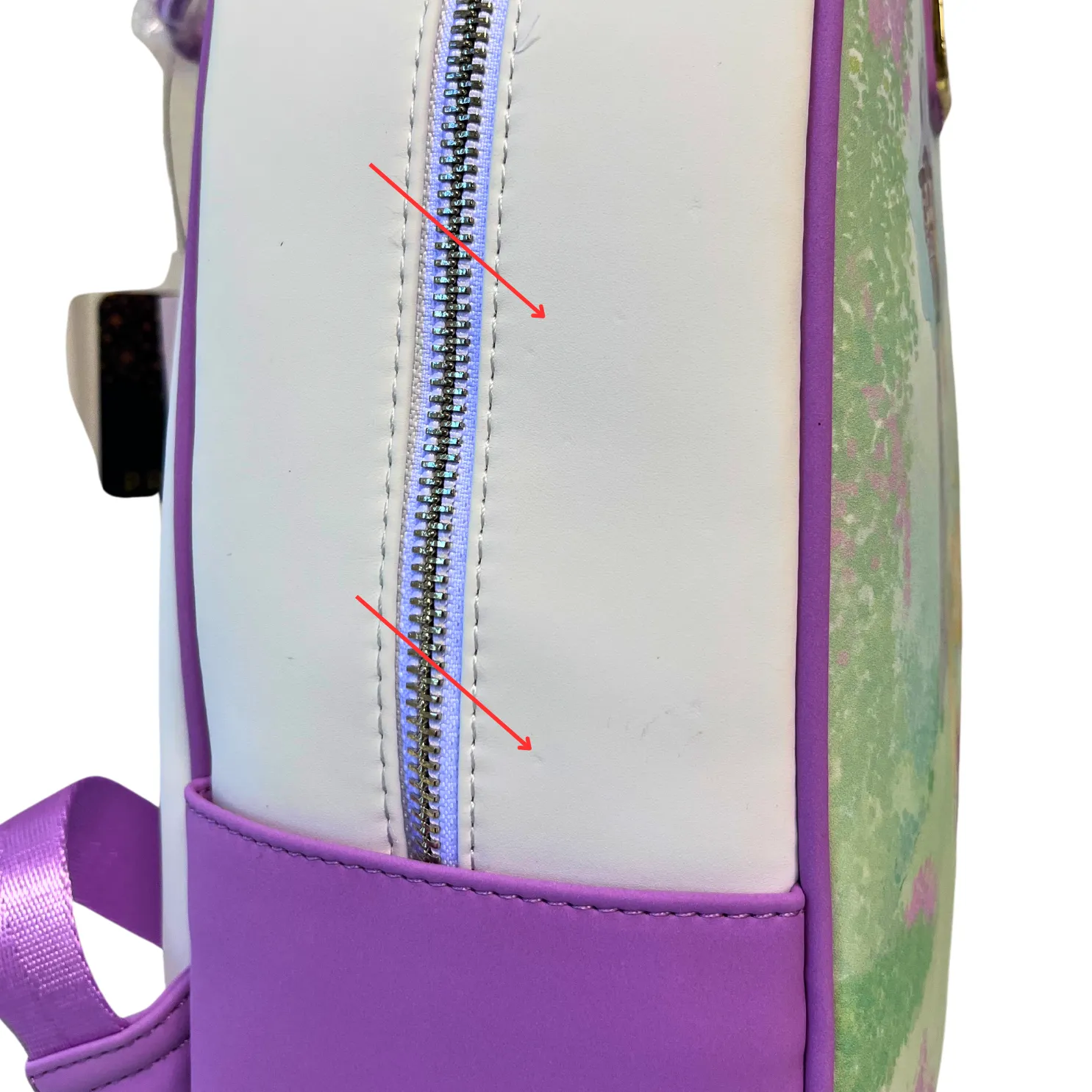 Modern Pinup Loungefly Exclusive Rapunzel Mini Backpack DEFECTIVES