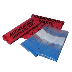 MTC Bio A9002C Autoclave Bags, Clear, 200/cs