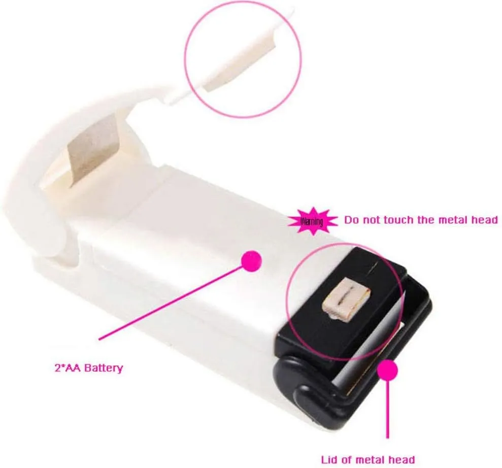 New AS Seen on TV Super Sealer! Mini pocket sized portable heat sealer to keep your bagged food fresh after opening!